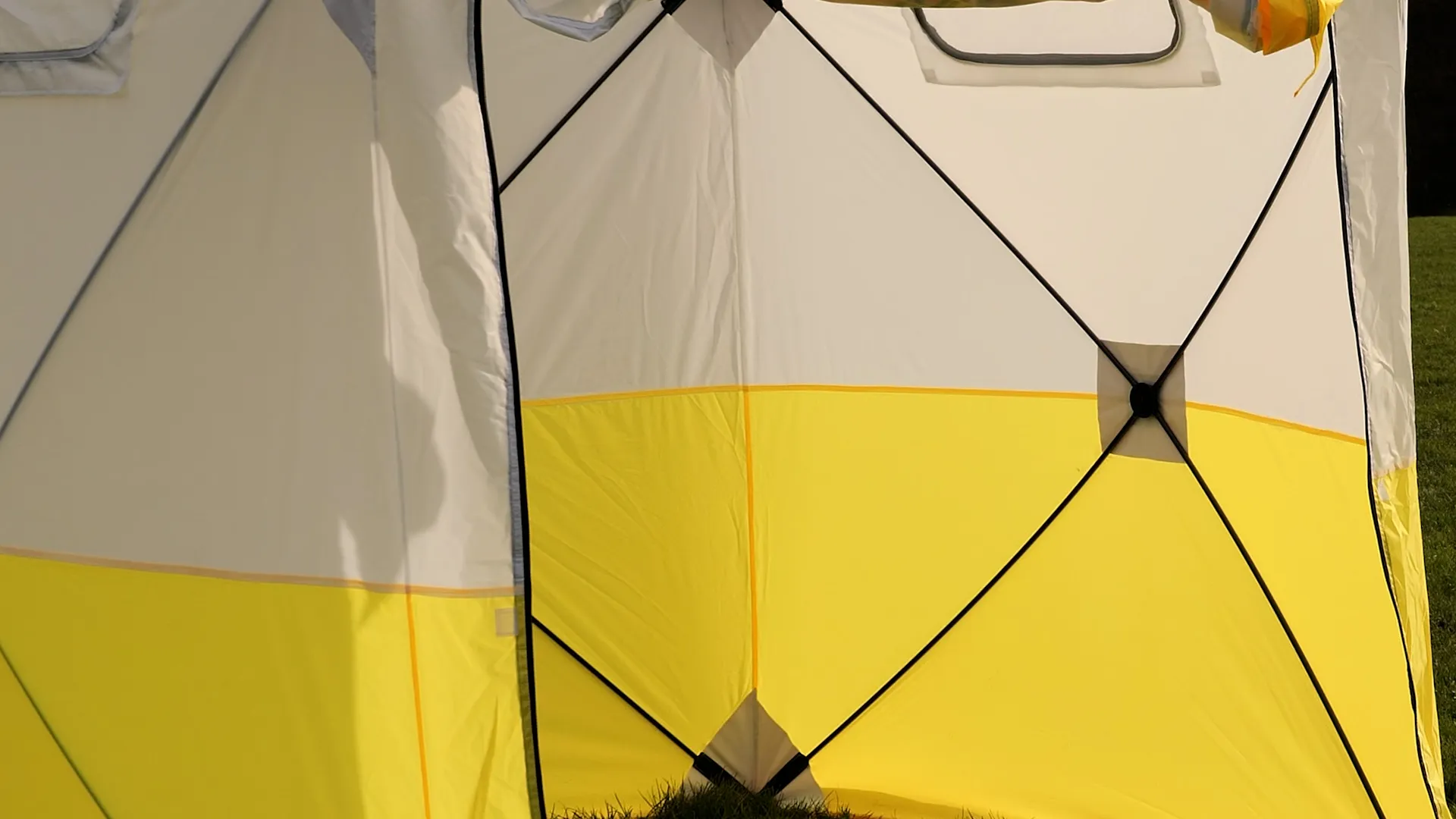Détail toile JAX3 motif losange gros plan