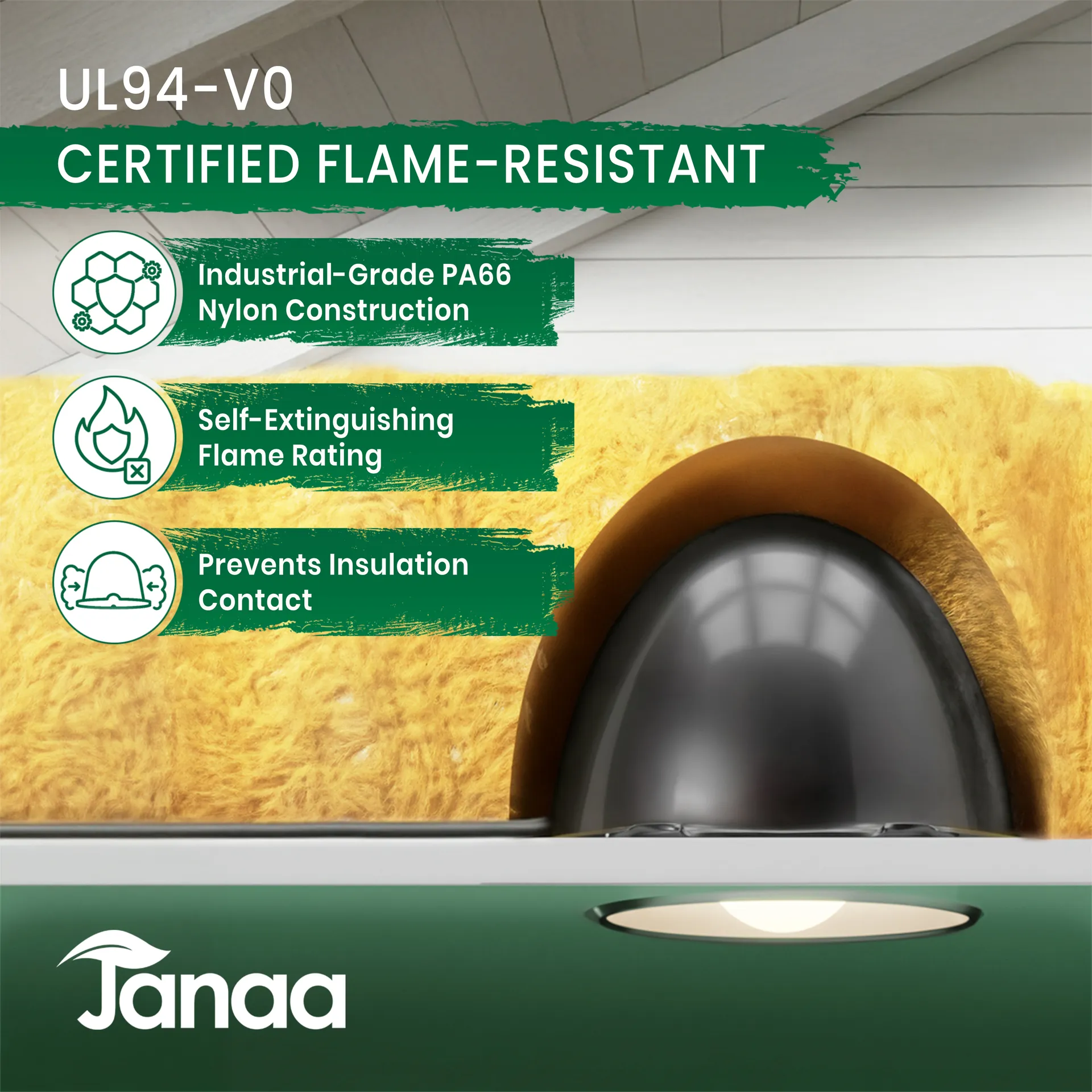 Étiquette de certification ignifugation textile