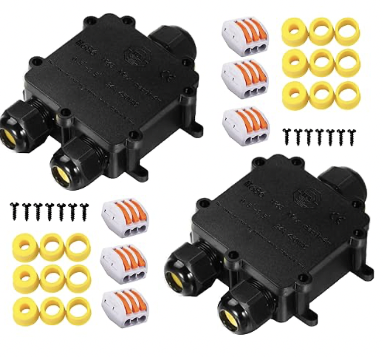 Connecteurs électriques sécurisés 3 Voies