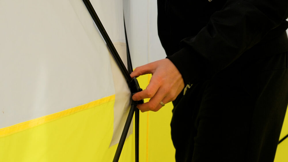 Photo 11 Tente de Chantier JAX3 Pro : La Tente de Travail à Déploiement Rapide (60s)